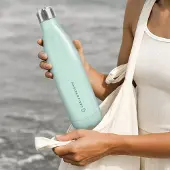 Yoursurprise Thermosflasche - 750 ml - Grün - Bedruckt