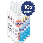 SAGROTAN Hygiene-Pumpspray Desinfektion Bakterien 10er Pack (10 x 250ml)