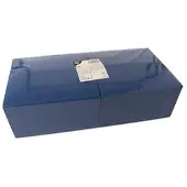 Papstar 4 X 250 Servietten, 3-lagig 1/8-Falz 40 cm x 40 cm dunkelblau