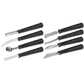 Contacto Schnitzmesser-Set, 8-teilig