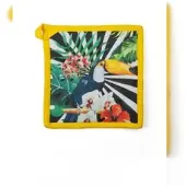 Excelsa Topflappen Tropical Chic Baumwolle 20X20 Cm Bunt