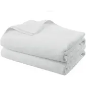Metro Professional Badetuch, Baumwolle, 90 x 150 cm, Trocknerbeständig, weiß, 2 Stück