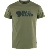 Fjällräven T-Shirt Logo Herren Laurel Green-M