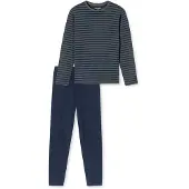Schiesser Pyjama 182197 Casual Essentials Herren Anthracite-L
