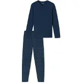 Schiesser Pyjama 182199 Casual Essentials Herren Admiral-L