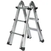 Proregal Teleskopleiter 4-Teilig Ohne Traverse 4 x 3 Sprossen