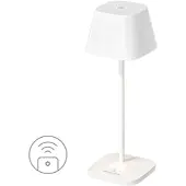 Villeroy & Boch Neapel Micro RC LED-Akkuleuchte-Weiß ceramic-mit LED (2200K/3000K)