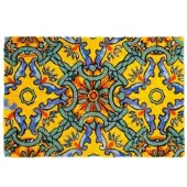 Excelsa Fußmatte Trinacria Kokosnuss 60x40x1 cm Bunt