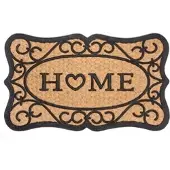 NYVI Fußmatte Kokos - 45x75 cm Rechteckig - Home Ornamente
