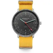 Sternglas - HAMBURG AUTOMATIK - Edition Neuwerk - signalgelb /42mm