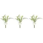 Creativ Green Kunstblume "Wicken-Bouguet", pink, H:38cm, Kunststoff, Kunstpflanzen, Kunstblume
