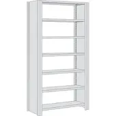 Regalwerk BERT Büroregal Grundfeld HxBxT 2325x1285x600mm Vollblech Seitenwand