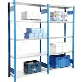 Regalwerk BERT-Standardregal für Lager Anbaufeld LR 6011 HxBxT 2500x1005x500 mm