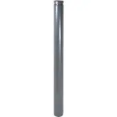 SCHAKE Absperrstilpfosten Typ 464FUHB, umlegbar + Dreikantverschluß, Ø 60mm + Zierkopf, beschichtet