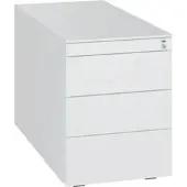 C+P Stahl-Rollcontainer, 563x430x781mm, 9010/9010