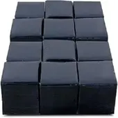 Hostelnovo del Valles Hostelnovo - Servietten Micropunkt 10 x 10 Schwarz (1200)