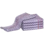 Aurora Grubentuch / Touchon, 10er Set , 50x100cm blau-weiß, 280g/qm