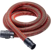 Nilfisk Saugschlauch AS ø 36 mm 107413544 (Zubehör für Industriesauger ATTIX, für Nass-/Trockensauger, Länge 40 cm, rot/schwarz) (107413544)