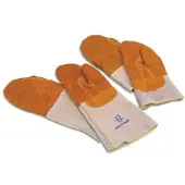 Stalgast GmbH Ofenhandschuhe aus Leder, Fäustlinge