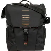 New Looxs Vigo Fahrradtasche (Einzelfach) - 20 Liter - 30 x 19 x 40 cm - Schwarz-Orange