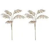 Creativ Green Kunstzweig "Palmzweig", gold, H:91cm, Kunststoff, Kunstpflanzen, Kunstzweig, in festlicher Farbe
