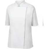 Metro Professional Damenkochjacke Kurzarm, Größe S, weiß