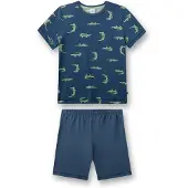 Sanetta Schlafanzug "Pyjama Pyjama kurz Krokodil"