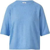 s.Oliver Pullovers Light Blue Größe: 46 | Pullover Outlet | Damen | Blau