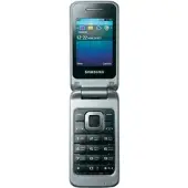 Trust Samsung GT-C3520 Klapphandy, Silber, Ohne Simlock