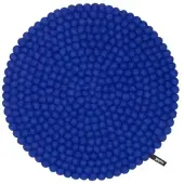 Myfelt - Isa Sitzauflage Ø 36 cm, königsblau