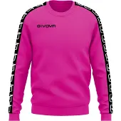 Givova Sweatshirt mit Streifen Rundhalsausschnitt Kind