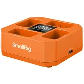 SmallRig 5749 Vierkanal-Kamera-Akkuladegerät für NP-FW50