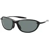 Maui jim MJ0339S Herren-Sonnenbrille Vollrand Rund Kunststoff-Gestell, schwarz