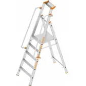Layher Topic 1074 konische Plattformleiter 5 Stufen