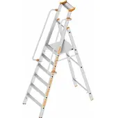 Layher Topic 1074 konische Plattformleiter 6 Stufen