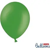 Party Deco Strong Balloons 27cm, Pastel Emerald Green (1 pkt / 50 pc.)