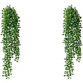 Creativ Green Kunstranke "Hängebusch Columnea", grün, H:86cm, Obermaterial: 100% Polyethylen, Kunstpflanzen, Kunstranke