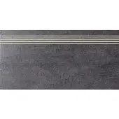 Multi Tahiti Treppenfliese dunkelgrau 30x60 cm matt DCPSE514.1