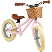 Bigjigs Laufrad Spielzeug - rosa Balance Bike für Kinder