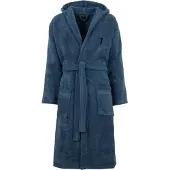 Trussardi Bademantel mit Kapuze