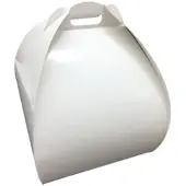 Monouso - Weiß Schmetterlingsbox für hohe Torten 32x32x32cm (25 Stück)