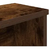 vidaXL Küchenregal Stapelbar Räuchereiche 60x15x16 cm Holzwerkstoff