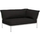 Houe LEVEL 2 Sofaecke Kissen rechts Aluminiumgestell