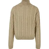 Urban Classics lässiges Herren Sweatshirt Oversize 3 g/m² Beige