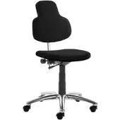 Mayer Sitzmöbel , Drehstuhl 2206, Brillantschwarz, 2206S_30572