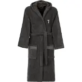 Trussardi Bademantel mit Kapuze