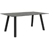 Stern Interno Tisch Vierkantrohr Aluminium/Silverstar 2.0