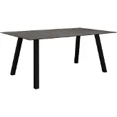 Stern Interno Tisch Vierkantrohr Aluminium/Silverstar 2.0