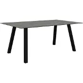 Stern Interno Tisch Vierkantrohr Aluminium/Silverstar 2.0