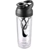 Nike - Mix-Flasche "TR Hypercharge" (Transparent/Schwarz)